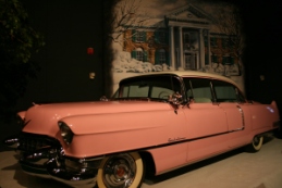 The infamous Pink Cadillac Elvis gave to his Mother - Photo credit Jason Dutton-Smith