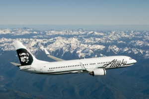 Alaska Airlines in-flight