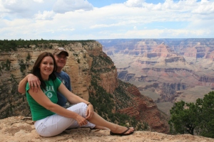 Stunning back drops of the Grand Canyon