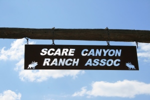 Welcome to Scare Canyon. Really not that scary after all.