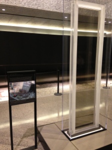 Level 83 WTC glass pane