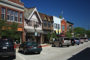 Wausau Third Street River District - Image courtesy of Wausau Convention and Visitors Bureau