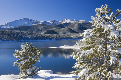 Aspen Colorado is a Christmas winter wonderland.